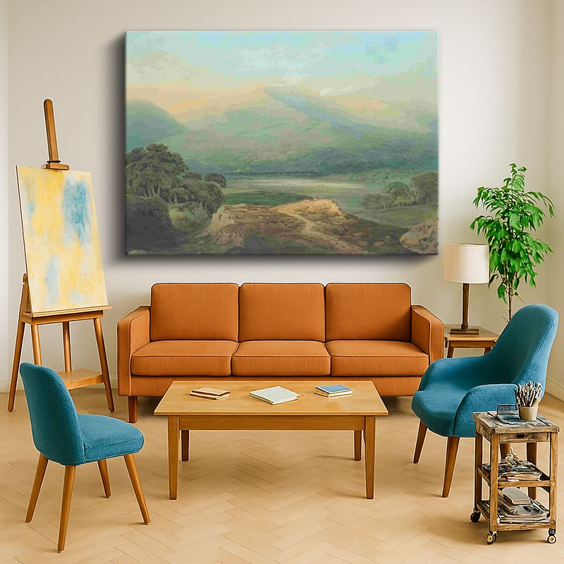 Ressam Kanvas Tablo 387