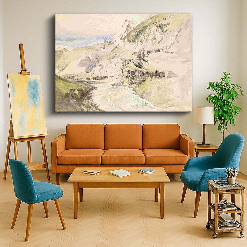 Ressam Kanvas Tablo 399