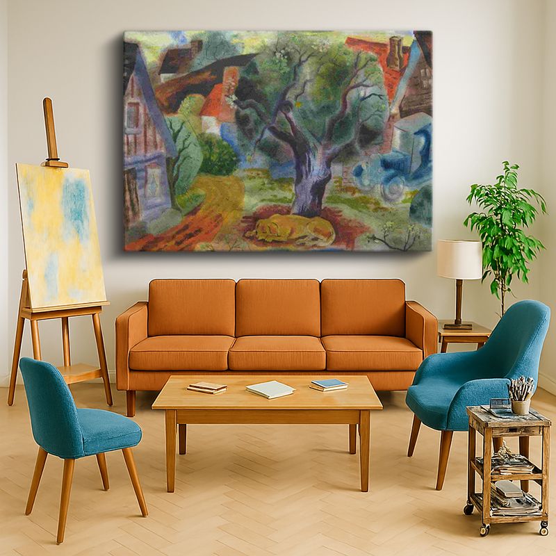 Ressam Kanvas Tablo 523