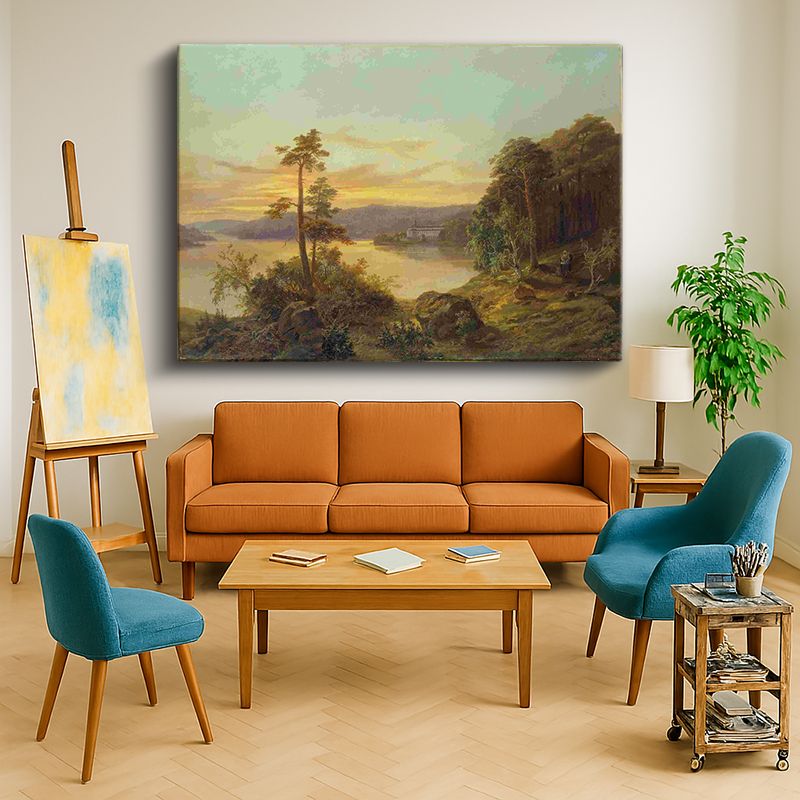 Ressam Kanvas Tablo 524