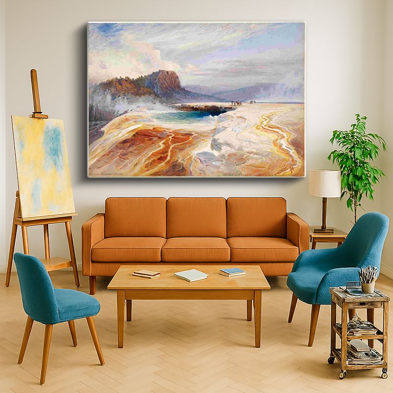 Ressam Kanvas Tablo 534