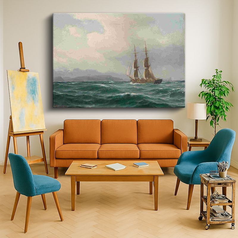 Ressam Kanvas Tablo 537