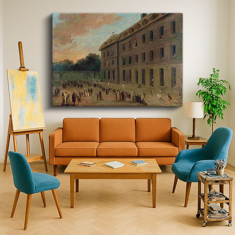 Ressam Kanvas Tablo 539