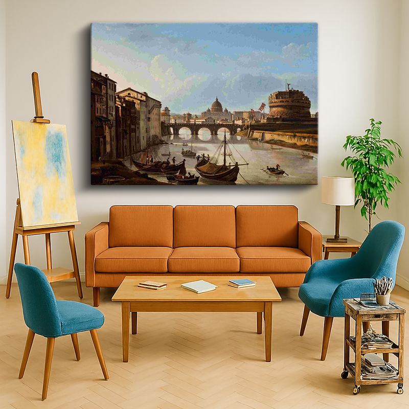 Ressam Kanvas Tablo 541