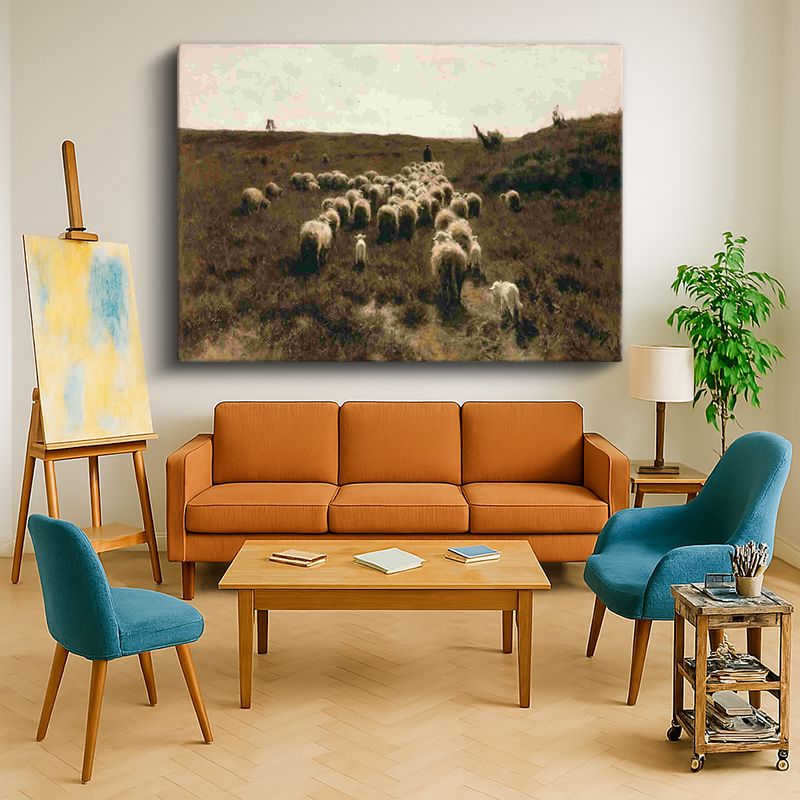 Ressam Kanvas Tablo 543