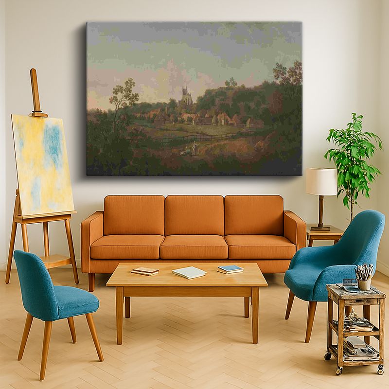 Ressam Kanvas Tablo 544