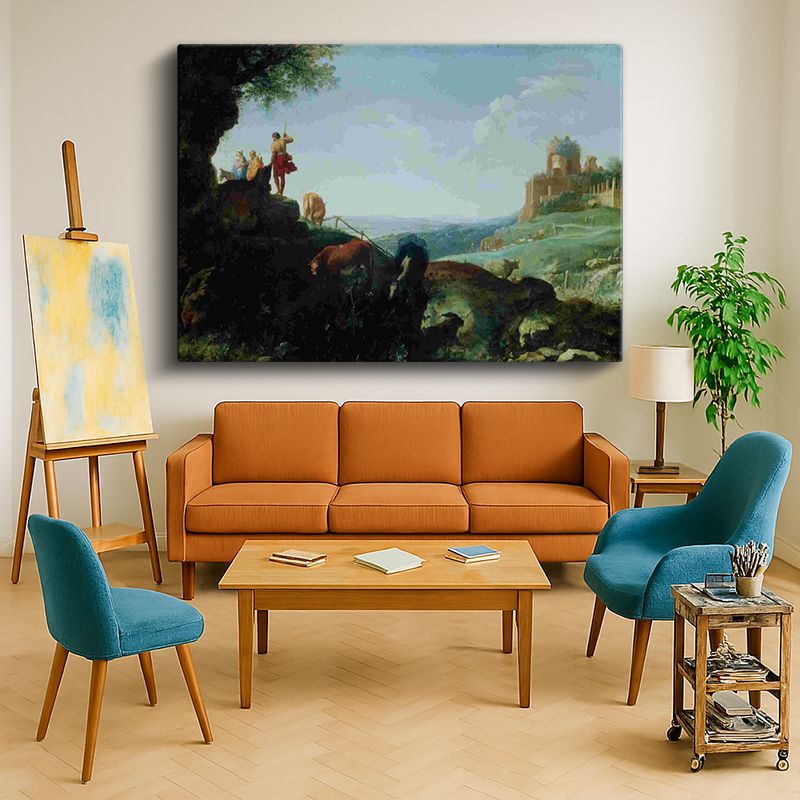 Ressam Kanvas Tablo 546