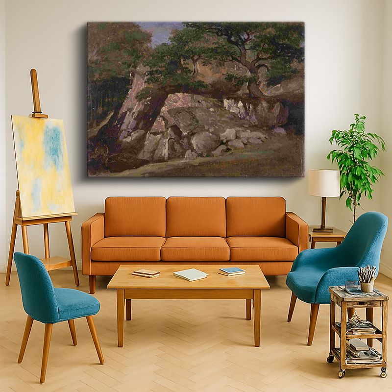 Ressam Kanvas Tablo 555