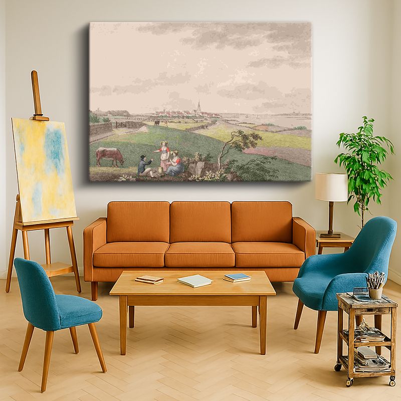 Ressam Kanvas Tablo 570