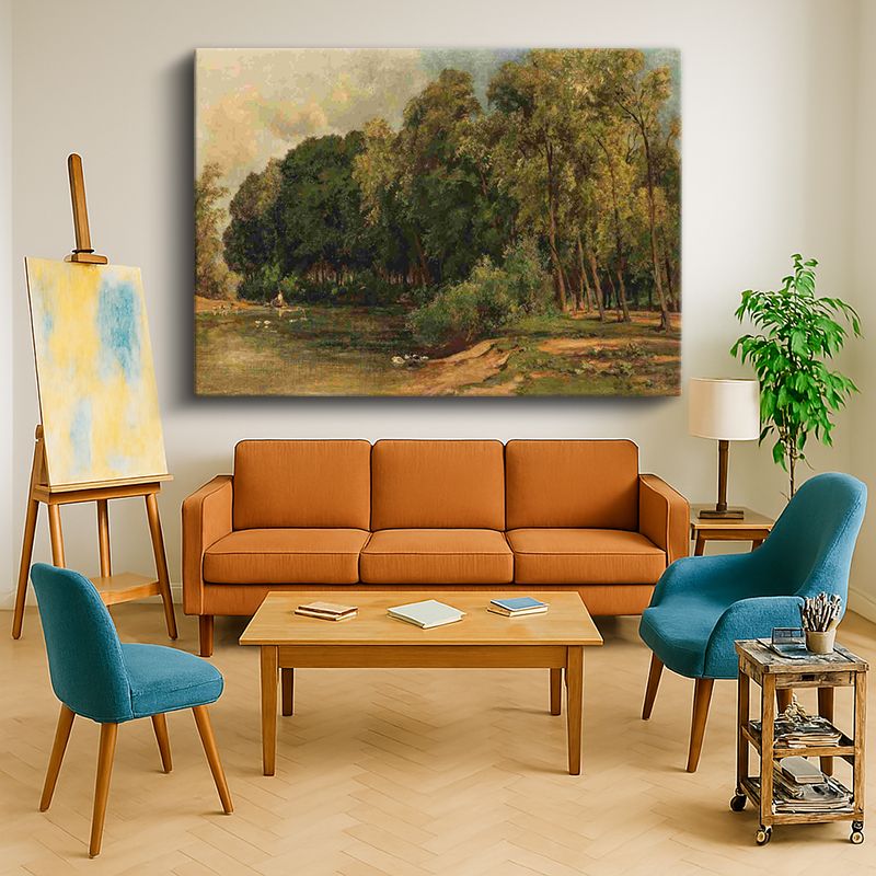 Ressam Kanvas Tablo 574