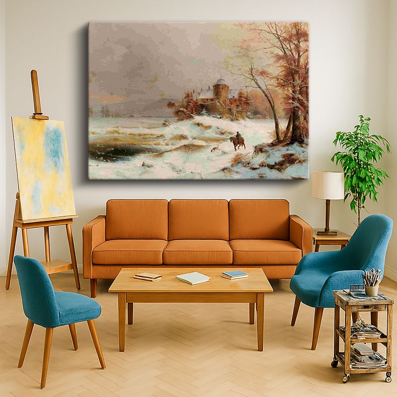 Ressam Kanvas Tablo 577