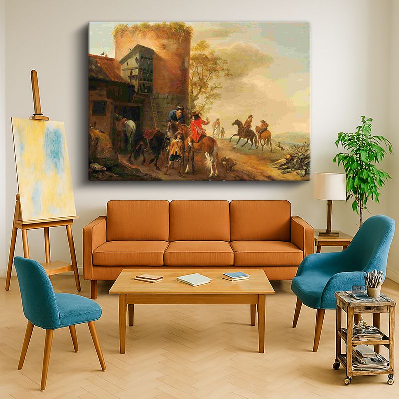 Ressam Kanvas Tablo 578