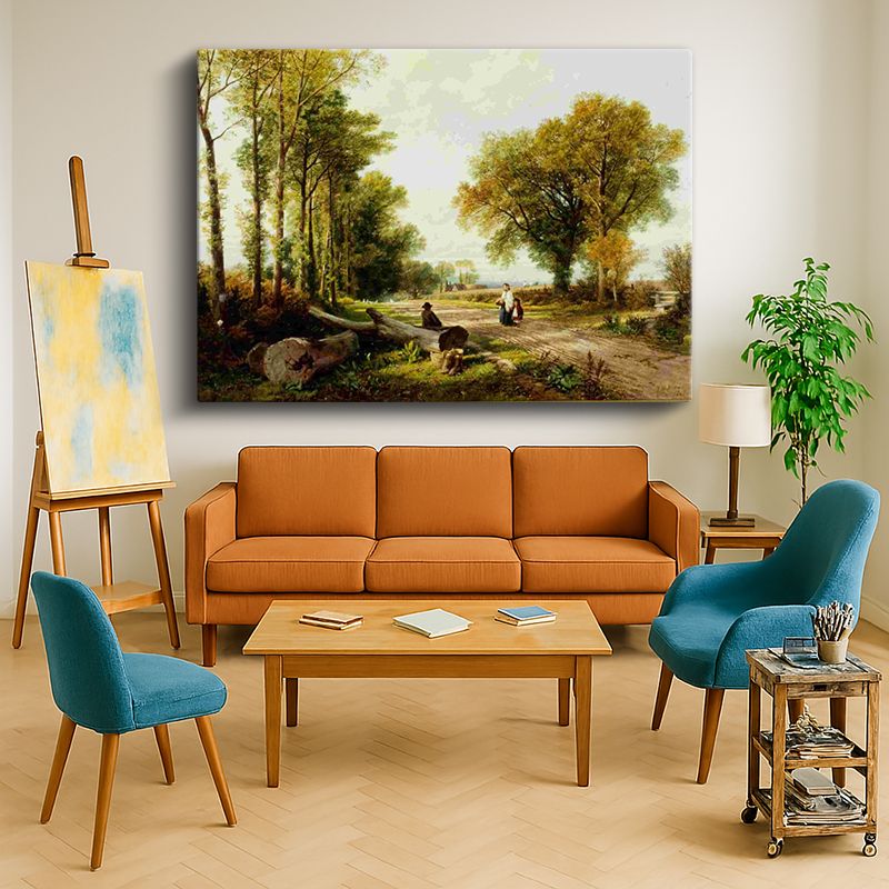 Ressam Kanvas Tablo 583