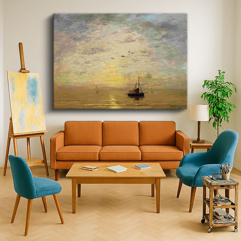 Ressam Kanvas Tablo 589