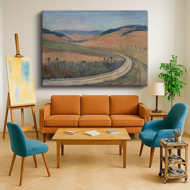 Ressam Kanvas Tablo 592