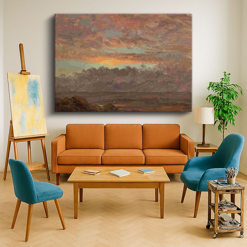 Ressam Kanvas Tablo 598