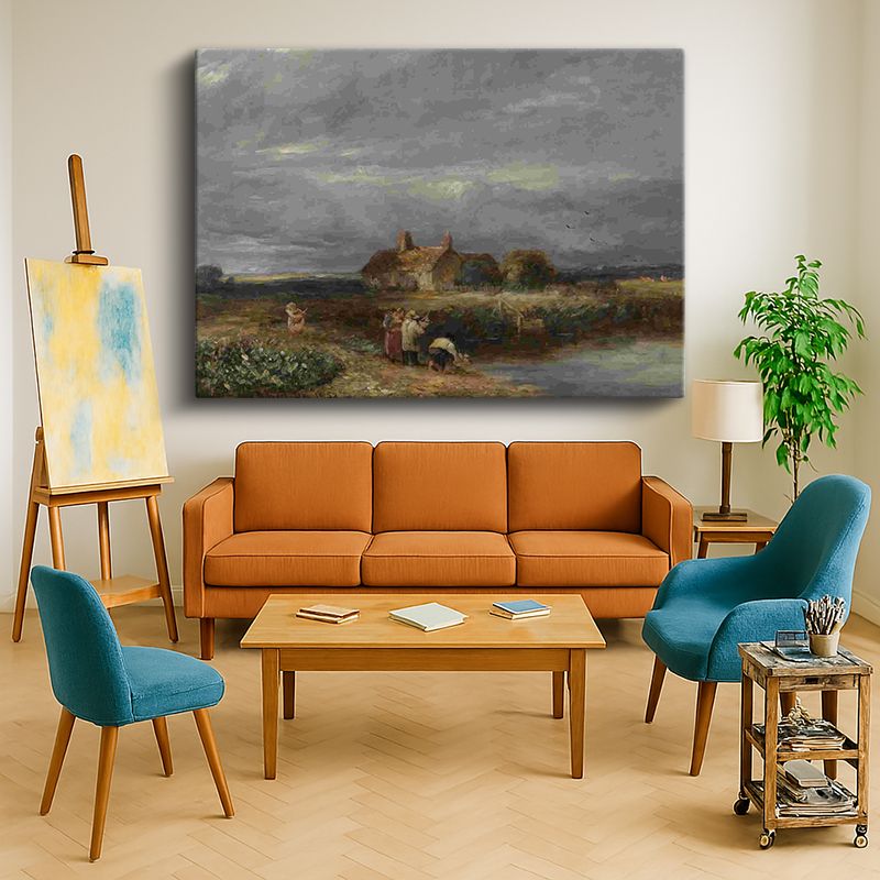 Ressam Kanvas Tablo 607