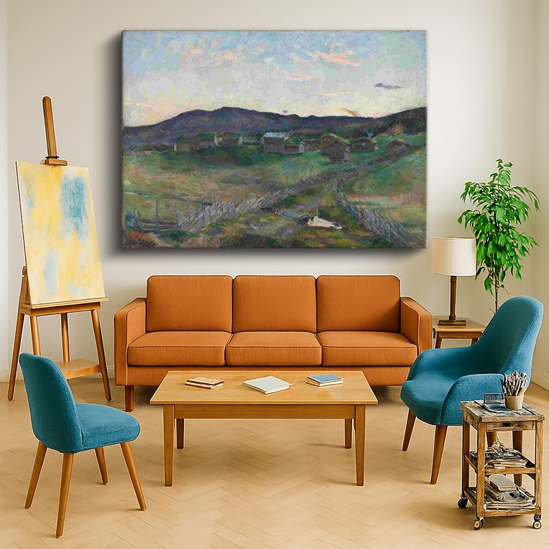 Ressam Kanvas Tablo 609