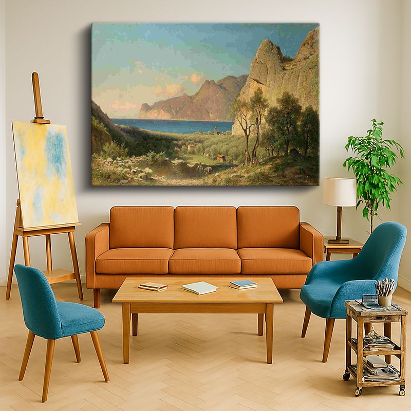 Ressam Kanvas Tablo 612