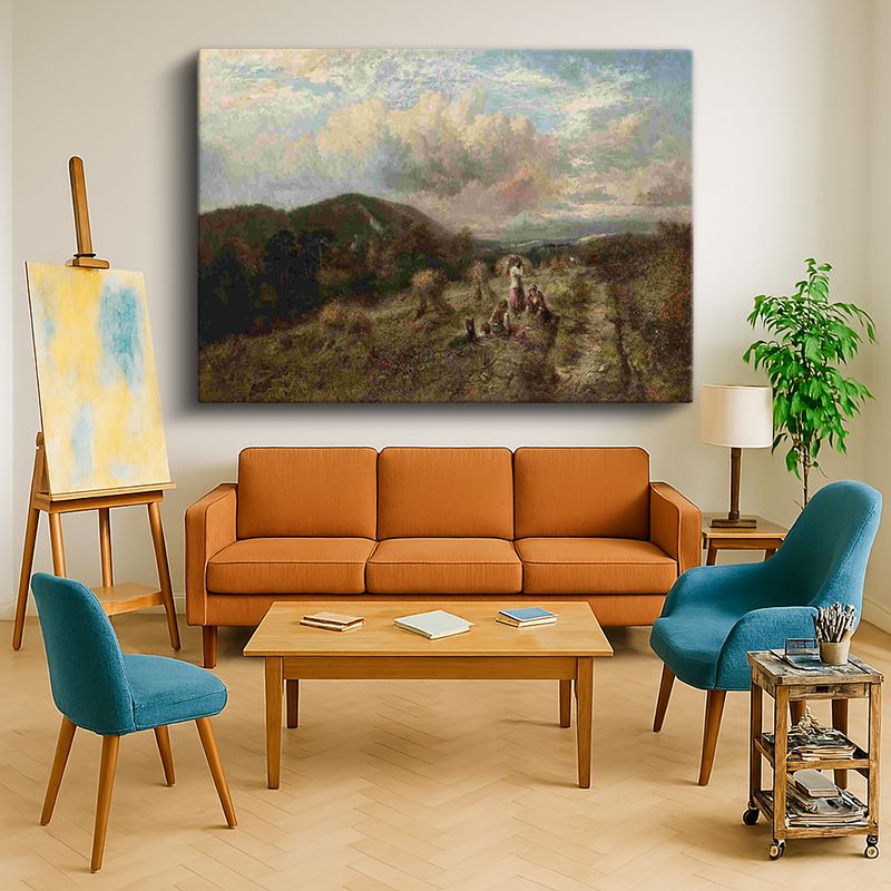 Ressam Kanvas Tablo 616