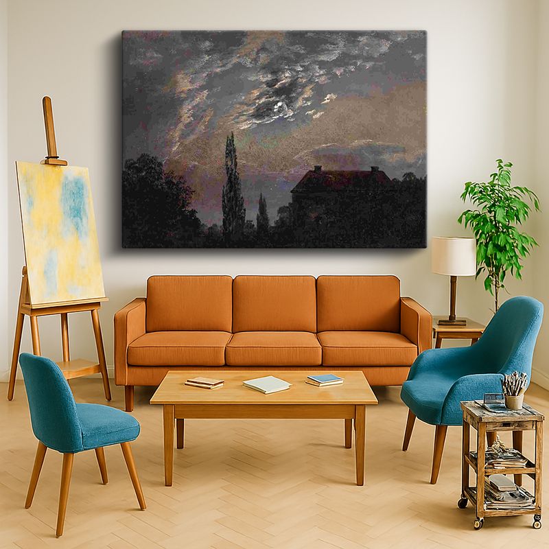 Ressam Kanvas Tablo 618