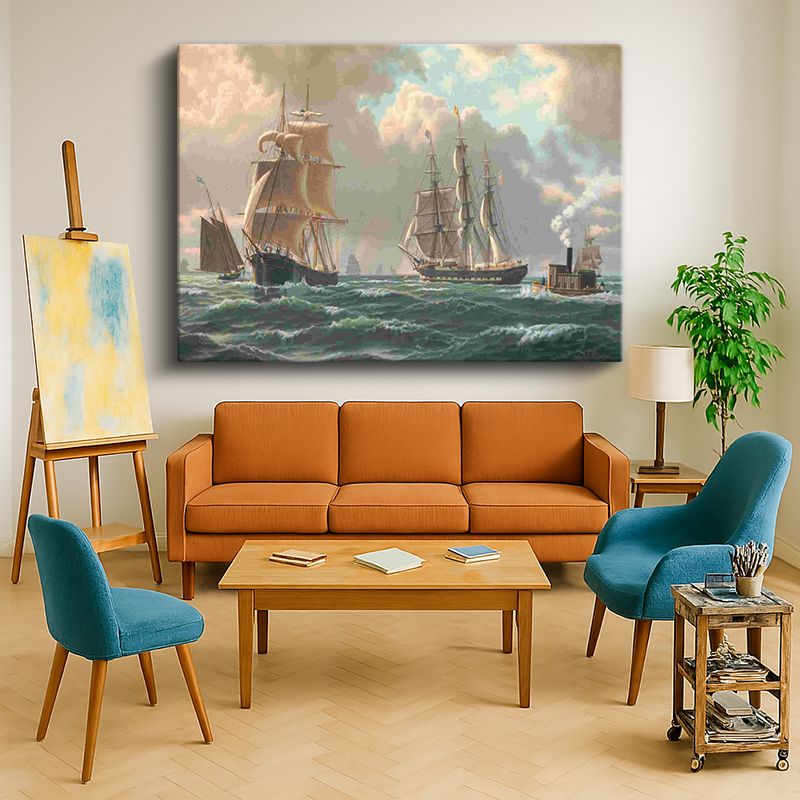 Ressam Kanvas Tablo 621