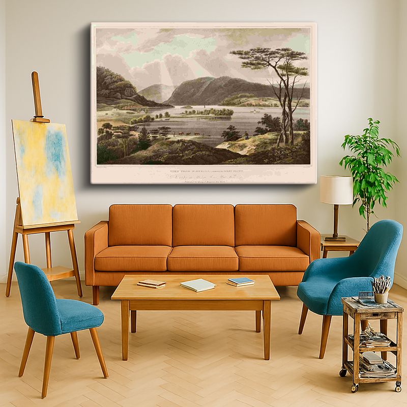 Ressam Kanvas Tablo 624