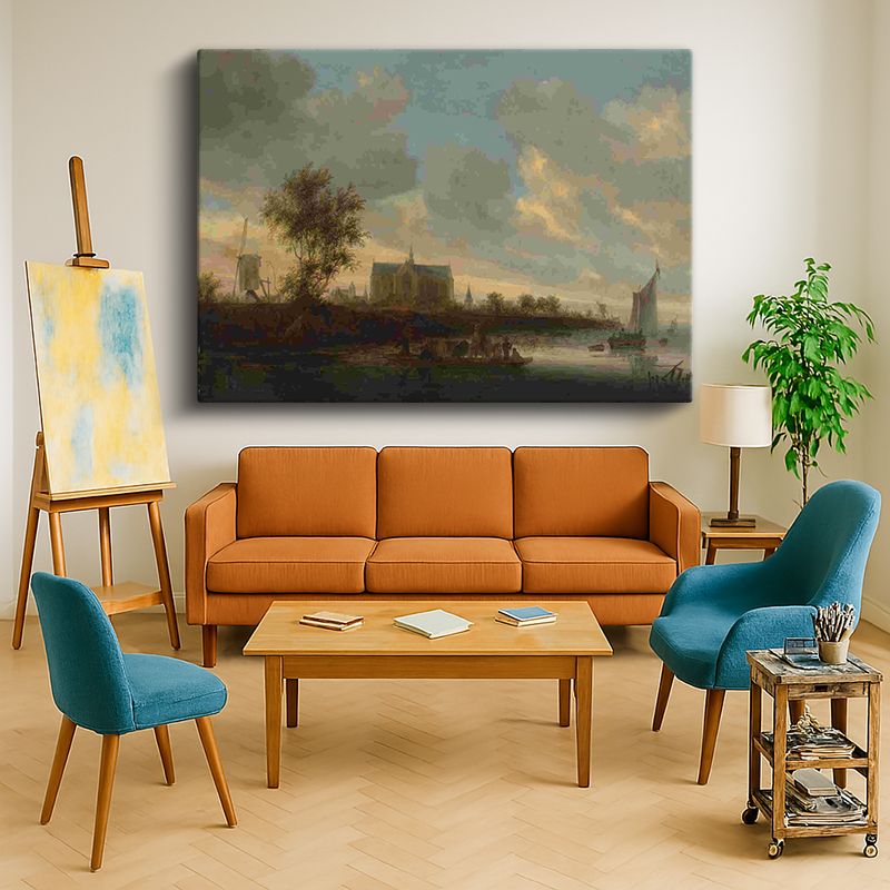 Ressam Kanvas Tablo 634