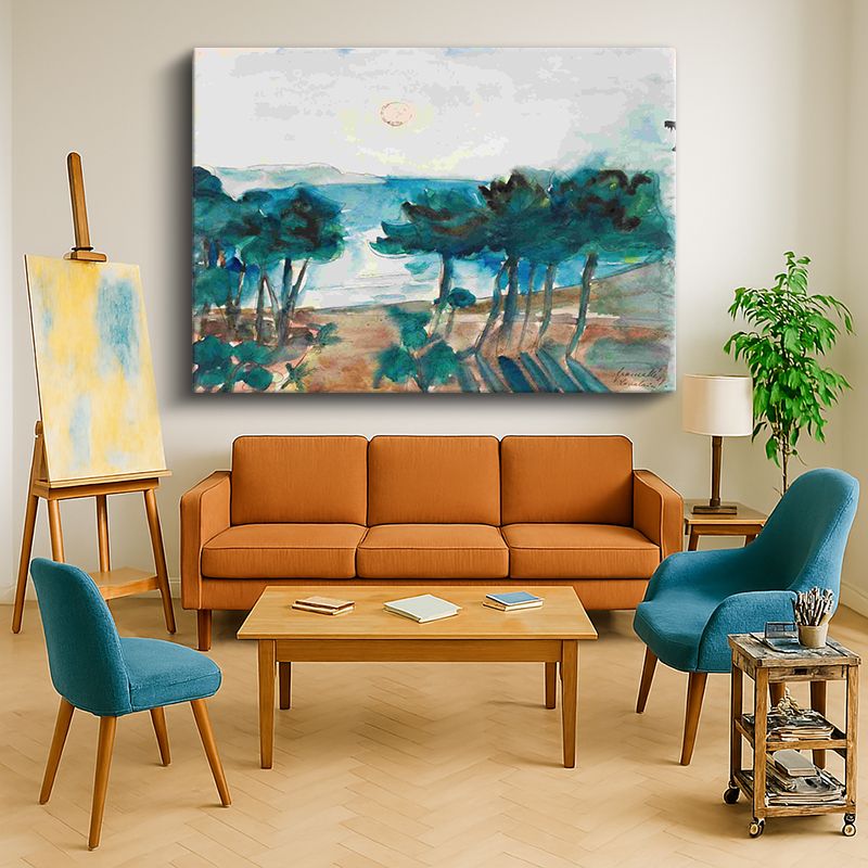 Ressam Kanvas Tablo 643