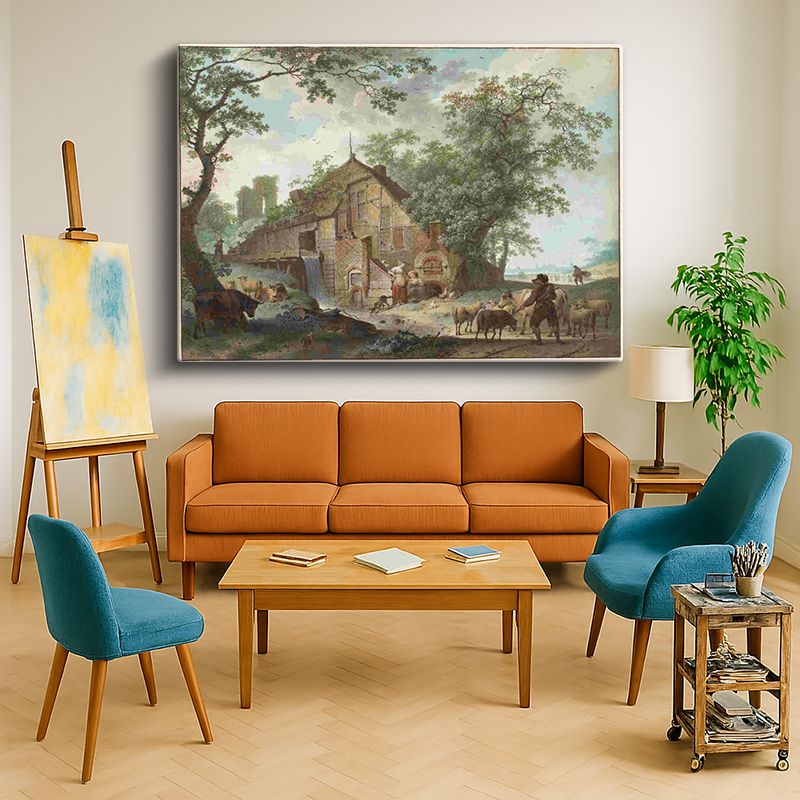 Ressam Kanvas Tablo 657