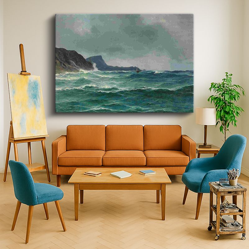 Ressam Kanvas Tablo 658