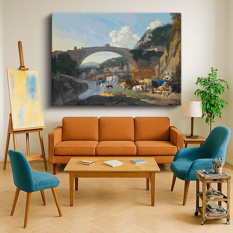 Ressam Kanvas Tablo 659