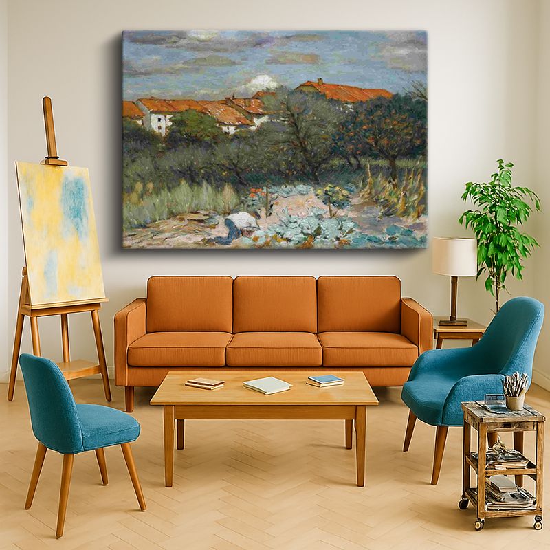 Ressam Kanvas Tablo 662