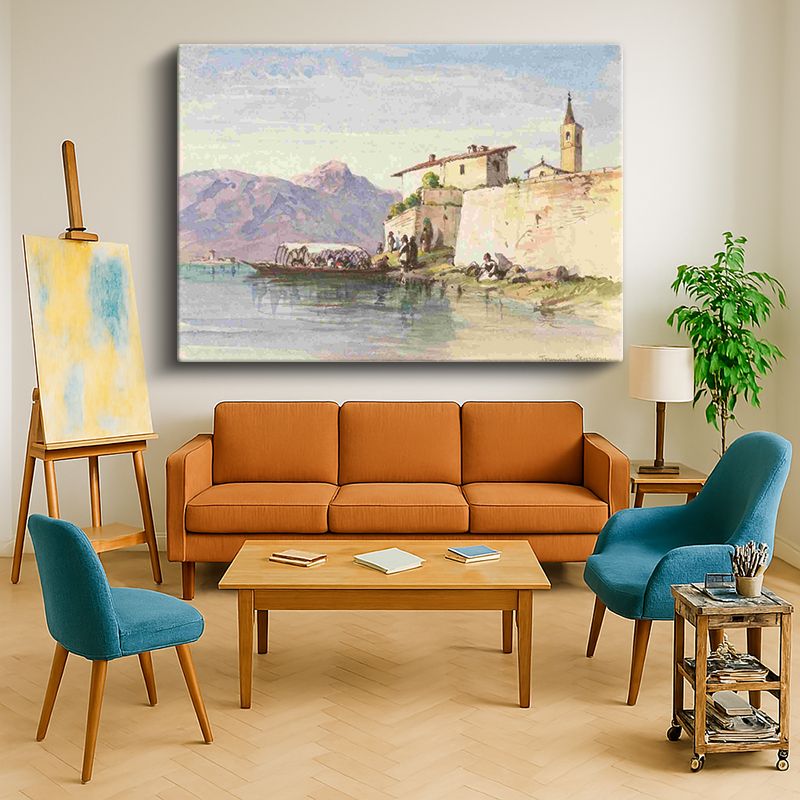 Ressam Kanvas Tablo 665