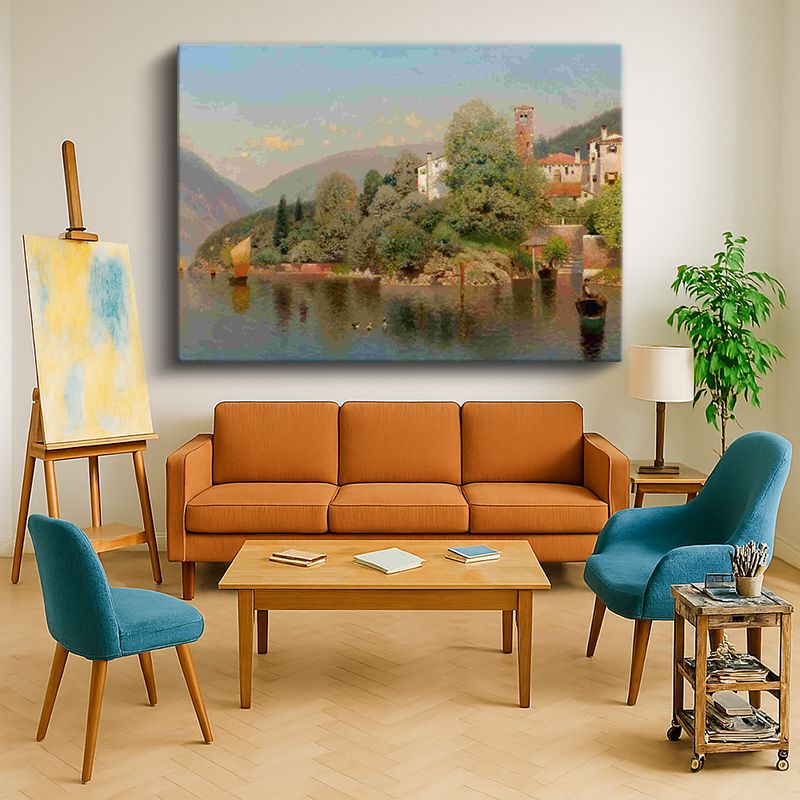 Ressam Kanvas Tablo 673