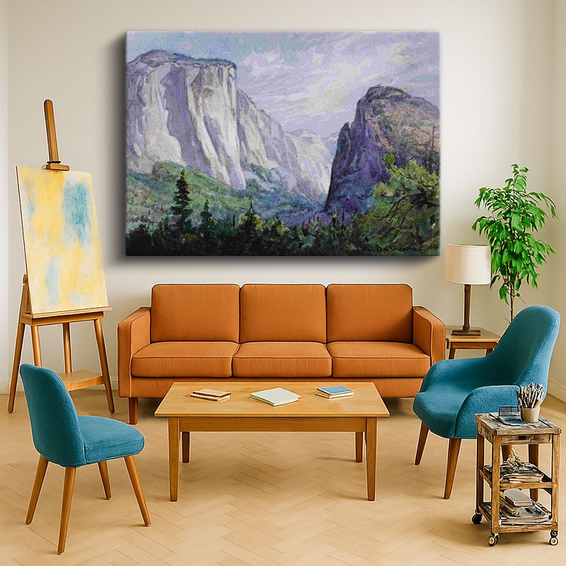 Ressam Kanvas Tablo 676