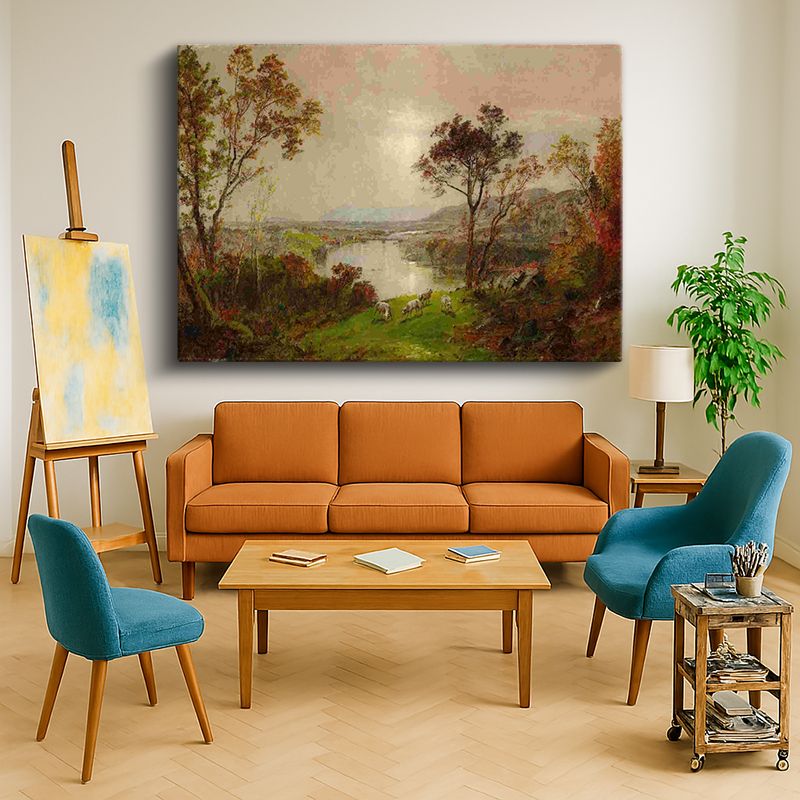 Ressam Kanvas Tablo 684