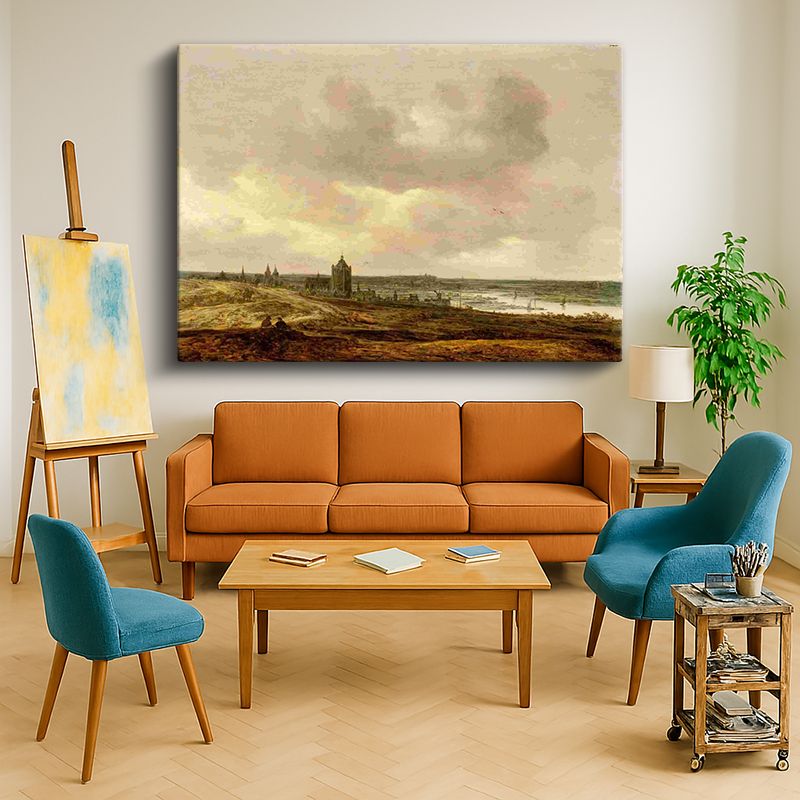 Ressam Kanvas Tablo 687