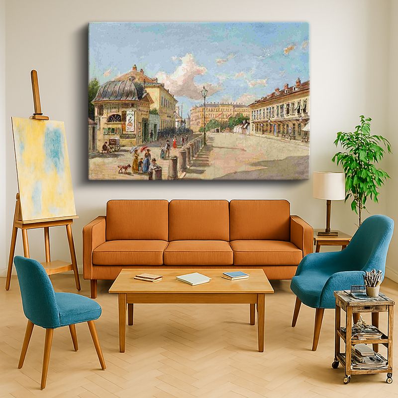 Ressam Kanvas Tablo 690