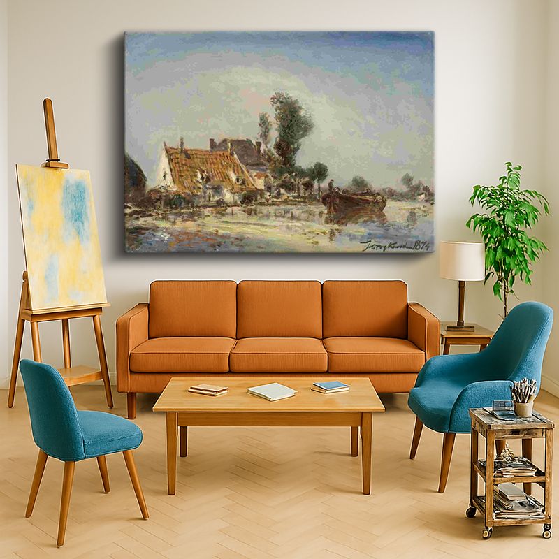 Ressam Kanvas Tablo 694