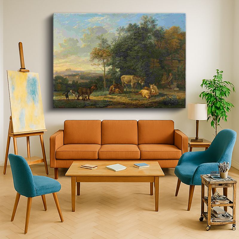 Ressam Kanvas Tablo 695