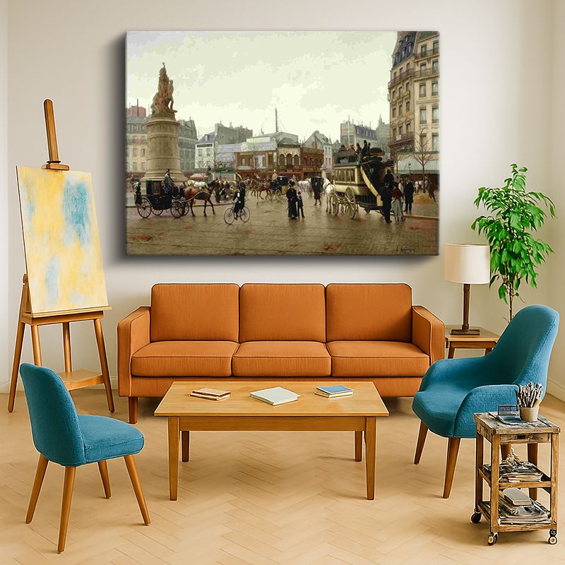 Ressam Kanvas Tablo 707