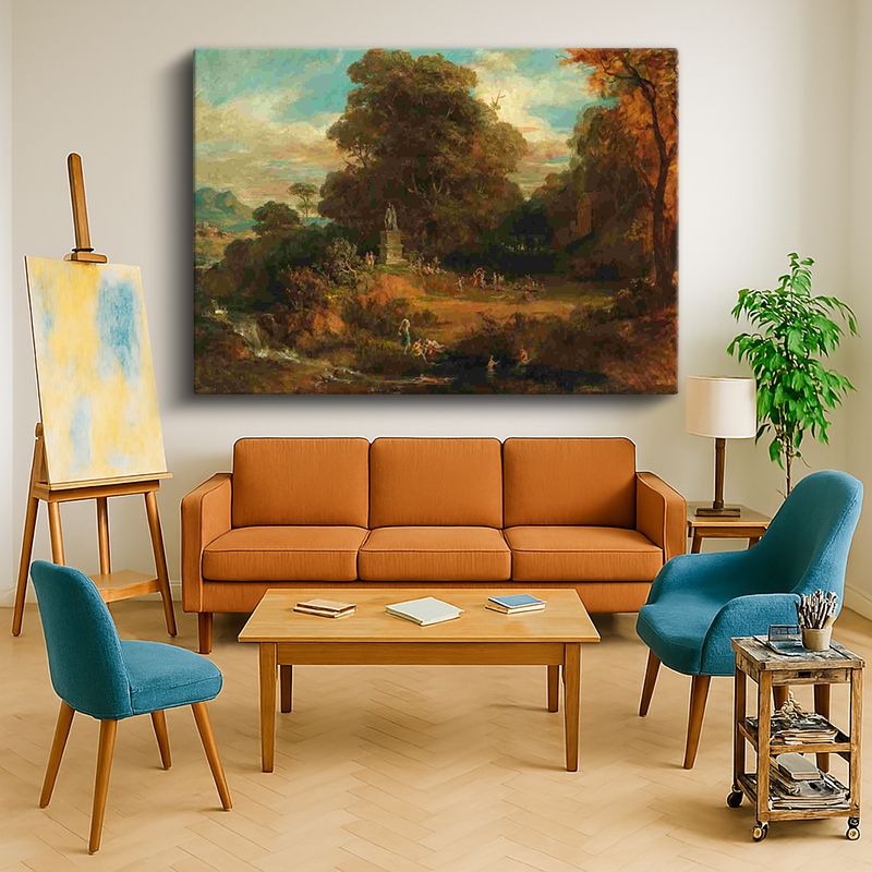 Ressam Kanvas Tablo 723