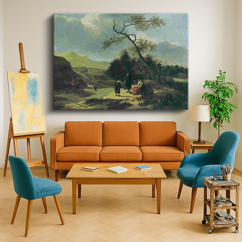 Ressam Kanvas Tablo 729