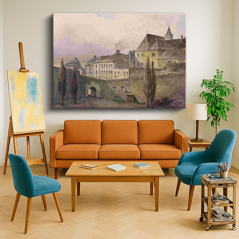 Ressam Kanvas Tablo 730