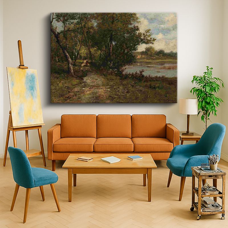 Ressam Kanvas Tablo 732