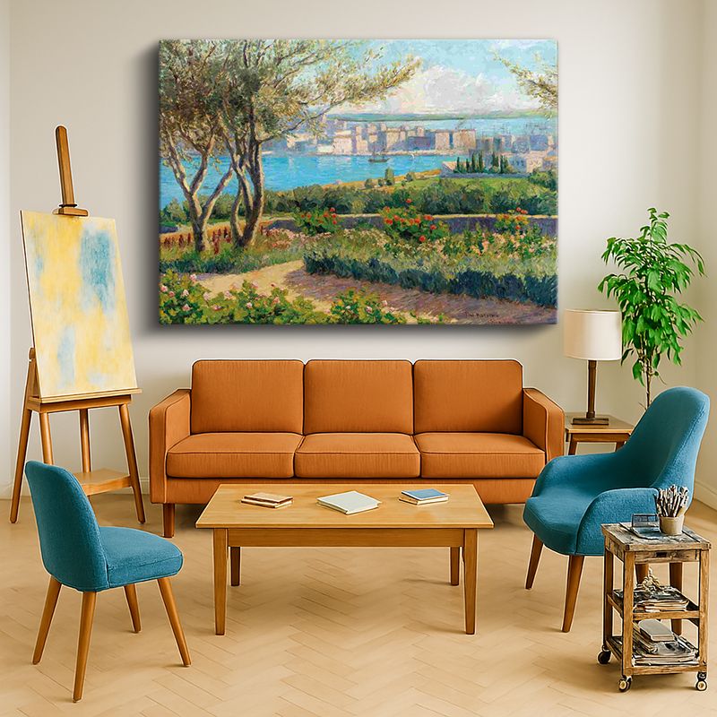 Ressam Kanvas Tablo 734