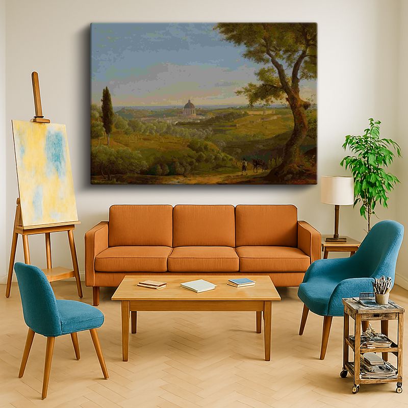 Ressam Kanvas Tablo 743