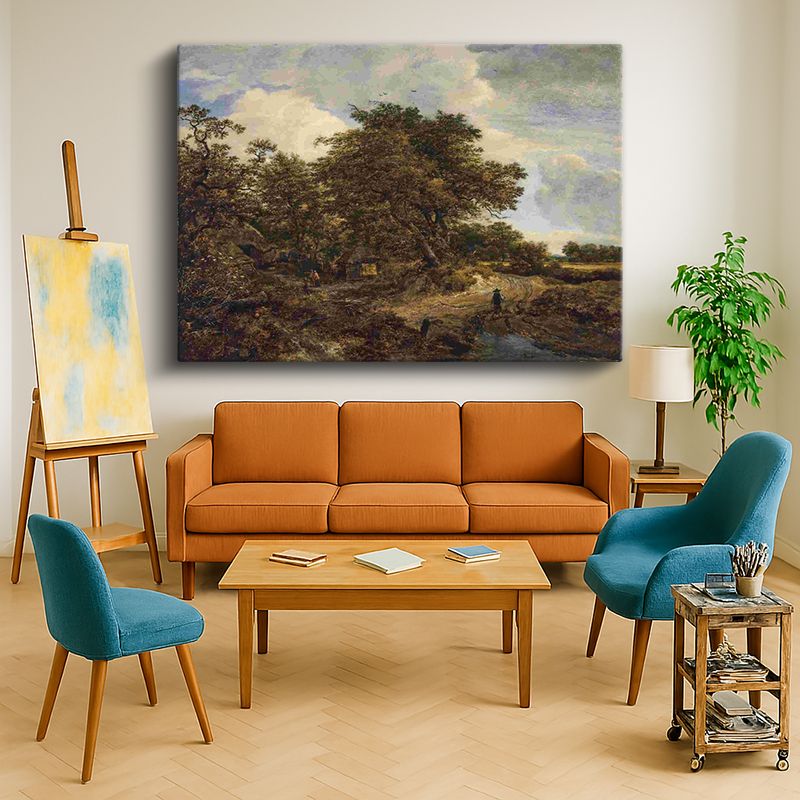 Ressam Kanvas Tablo 746