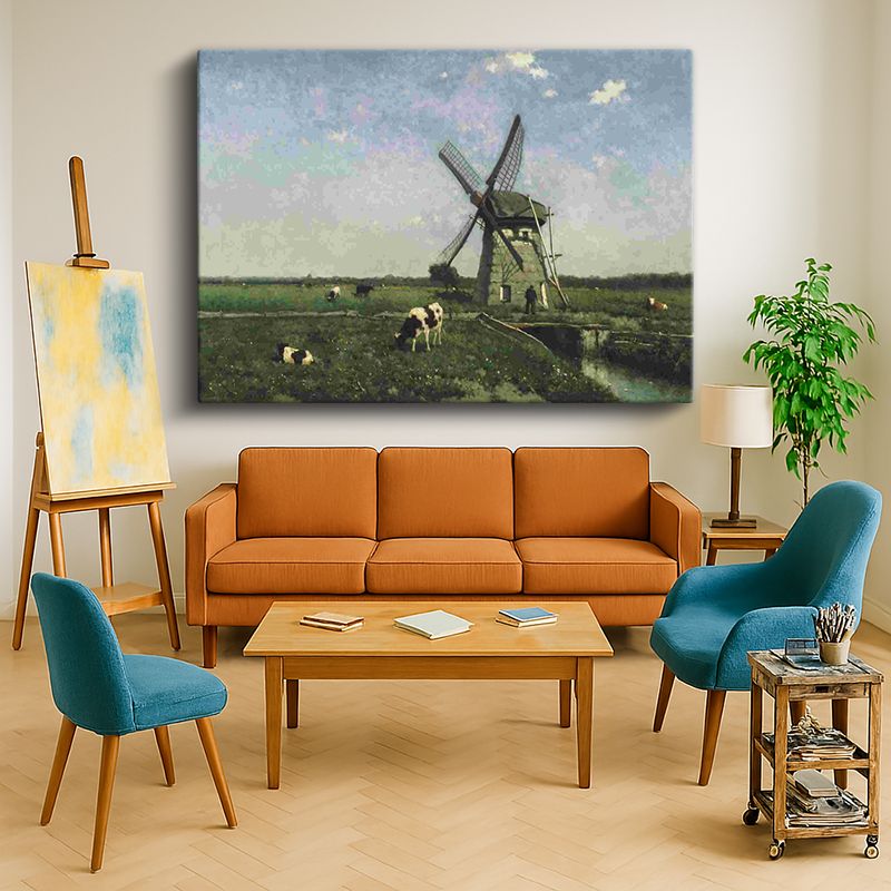 Ressam Kanvas Tablo 749